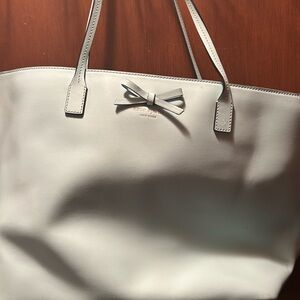kate spade Light blue Tote with Bow Detail